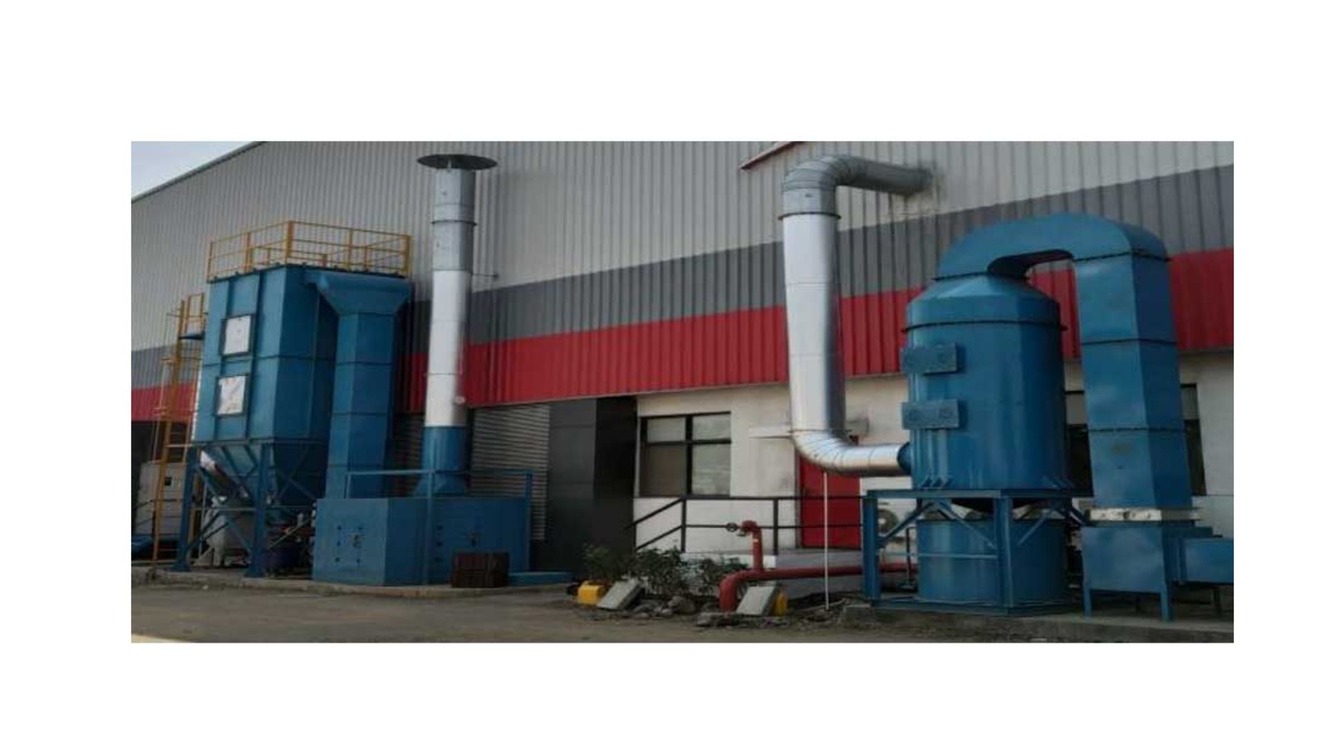 Installed Bag Filter with Cyclone